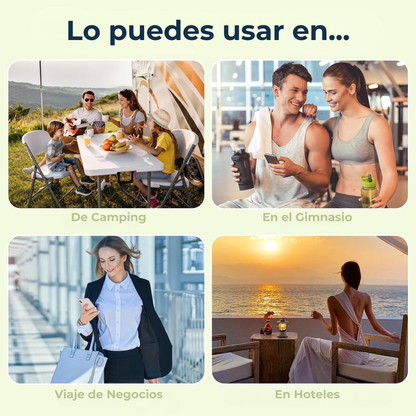 Dispensador 4 en 1 | Organizador de Ducha