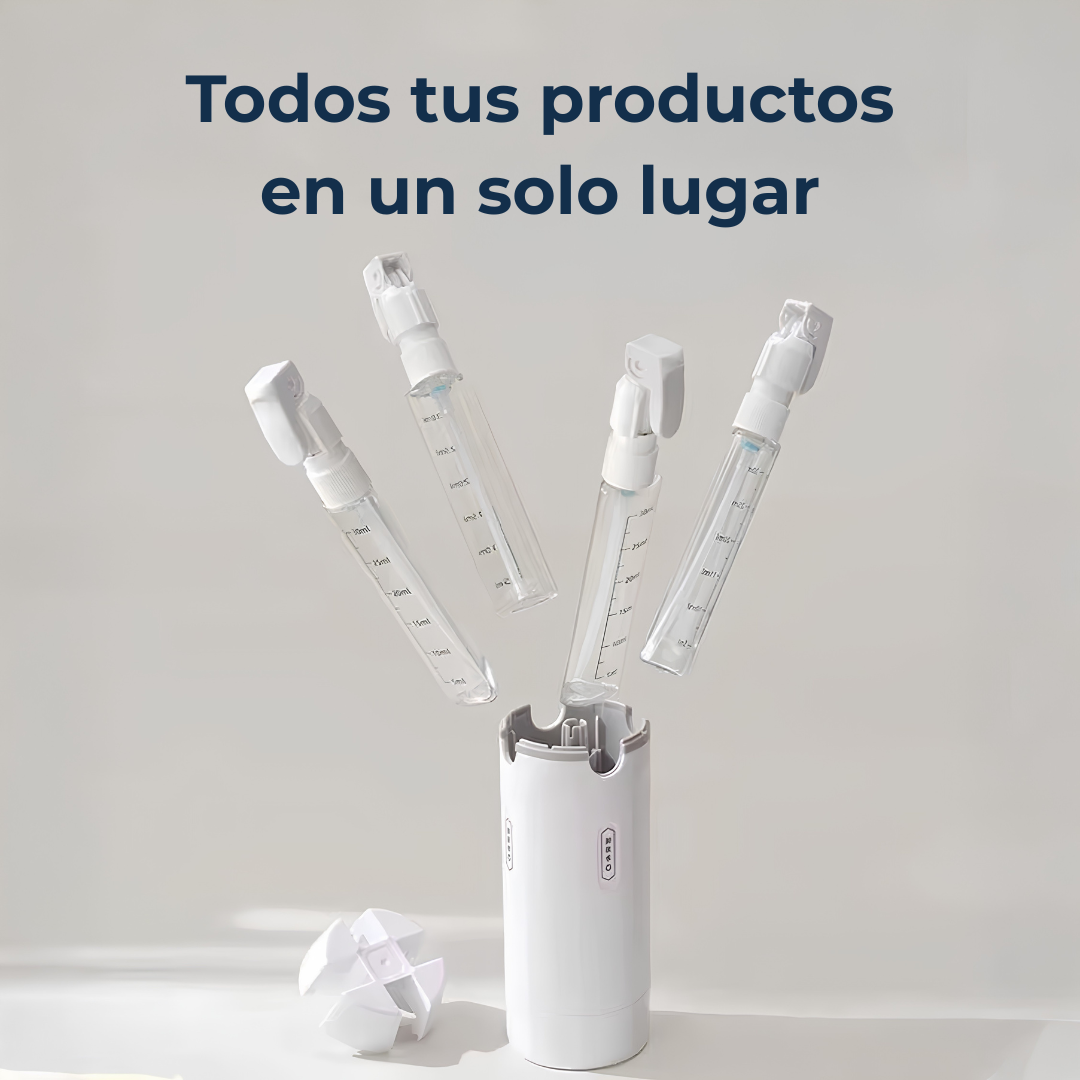 Dispensador 4 en 1 | Organizador de Ducha